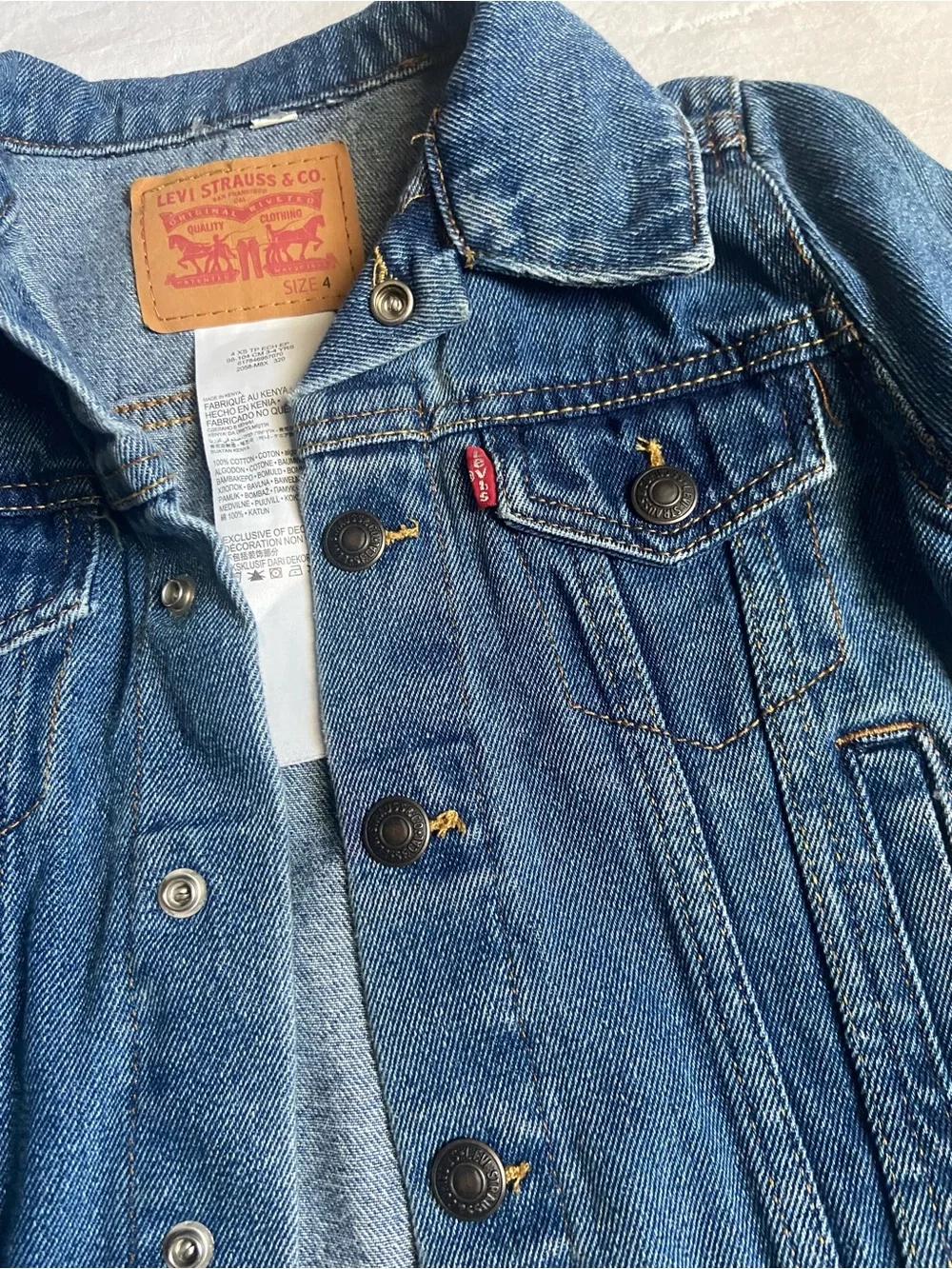 Levi’s Toddler Trucker Jean Jacket
